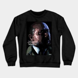 Halloween "Simply Evil" Dr. Loomis portrait (digital) Crewneck Sweatshirt